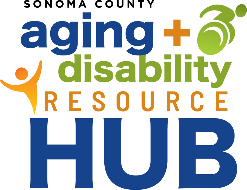 Logo of Sonoma County Aging & Disability Resource Hub (ADRH).